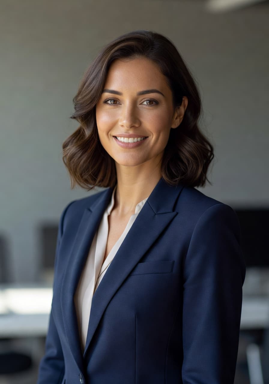 LinkedIn-ready AI headshot created with SelfAI